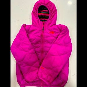 Girls Northface down 550 coat